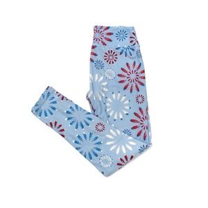 4th of July Patriotic Leggings (Fireworks)